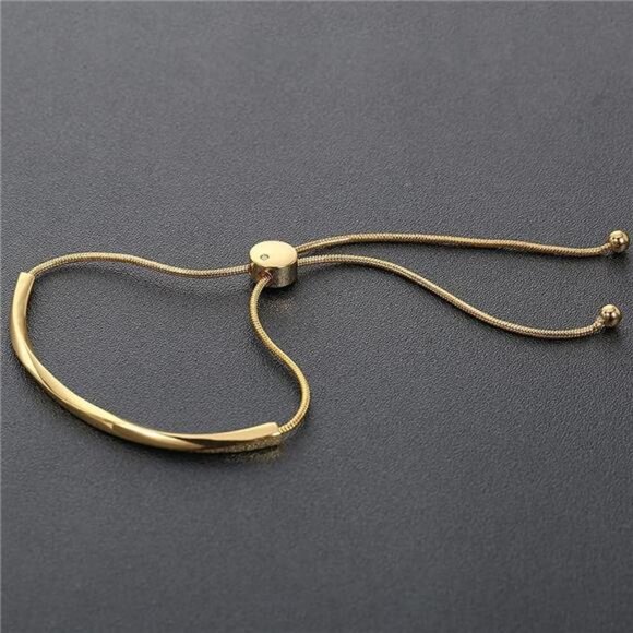 Adjustable Slider Bracelets for Women Bar Friendship Bangle Bracelet for Women - Picture 6 of 7